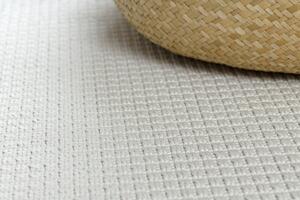 Dywany Łuszczów Kusový koberec Timo 5979 White – na ven i na doma - 60x100 cm