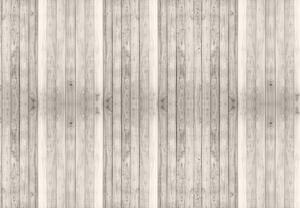 Fototapeta - Dřevěná prkenná stěna, šedá (245x170 cm)