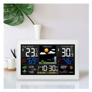 Solight TE81W-XL - Meteostanice s barevným LCD displejem 5V/2xAA + 2xAA