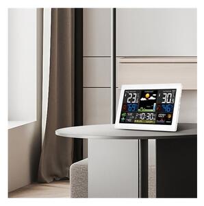 Solight TE81W-XL - Meteostanice s barevným LCD displejem 5V/2xAA + 2xAA