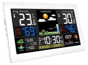 Solight TE81W-XL - Meteostanice s barevným LCD displejem 5V/2xAA + 2xAA