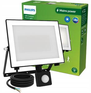 LED reflektor 50W 5400lm 5000K IP65 s pohybovým a soumrakovým senzorem Philips
