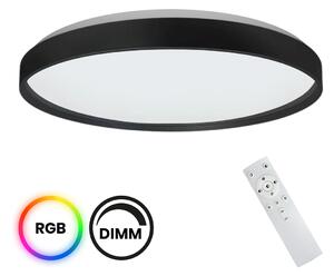 Stropní LED svítidlo Ringo, 1x LED 36w, 3000-6000k, b, RGB, s ovladačem
