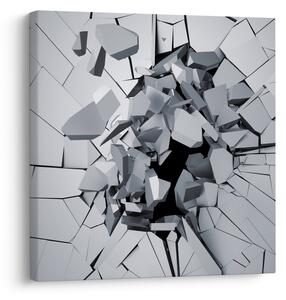 Obraz abstrakce 3D (30x30 cm)