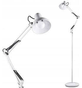 Stojací lampa Interlook moderní integrovaný LED zdroj 60 W bílá