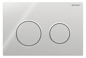 Geberit 115.085.KH.1-Splachovací tlačítko Omega20 21,2x14,2 cm l. chrom/m. chrom