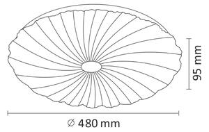 LED Stmívatelné stropní svítidlo FLOWER LED/36W/230V + DO