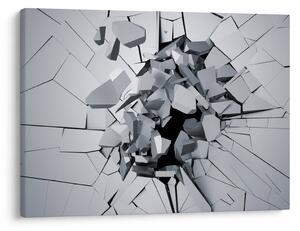 Obraz abstrakce 3D (70x50 cm)