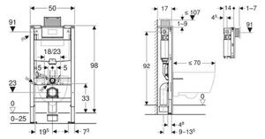 Geberit 115.063.21.1 - Zásuvka pro tyčinku DuoFresh