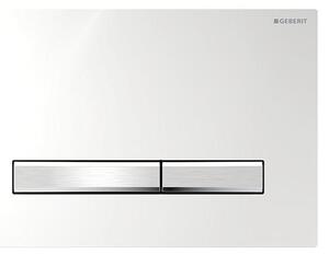 Geberit 115.788.21.2-Splachovací tlačítko Sigma50 24,6x16,4 cm l. chrom/m. chrom