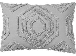 Povlak na polštář z bavlněného perkálu s všívaným vzorem Faith