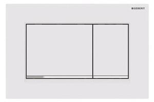 Geberit 115.883.JT.1 - Splachovací tlačítko Sigma30 24,6x16,4 cm bílá/l. chrom