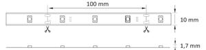 LED RGB Stmívatelný pásek 5m LED/18W/12V IP20 + DO
