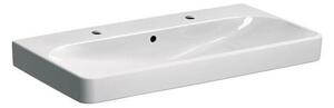 Geberit 500.252.01.1 - Závěsné dvojumyvadlo Smyle Square 90x48 cm keramika/bílá
