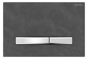 Geberit 115.788.JM.2 - Splachovací tlačítko Sigma50 24,6x16,4 cm břidl./m. chrom