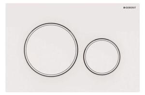 Geberit 115.882.11.1 - Splachovací tlačítko Sigma20 24,6x16,4 cm bílá