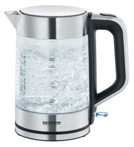 Severin WK 3420 - Rychlovarná konvice 1,7 l 2200W/230V nerez/sklo