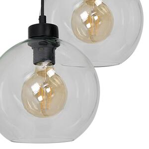 Lustr na lanku SOFIA 3xE27/60W/230V čirá