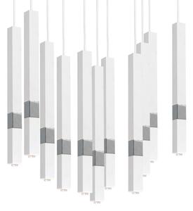 LED Lustr na lanku CASTRO 11xG9/7W/230V