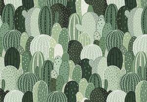 Fototapeta - Kaktusový ráj (245x170 cm)