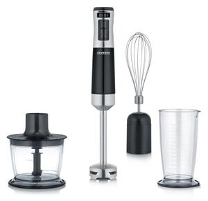 Severin SM 3772 - Tyčový mixér s příslušenstvím 600W/230V nerez/černá