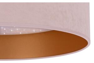 Brilagi - LED Stropní svítidlo VELVET STAR LED/24W/230V pr. 40 cm růžová/zlatá