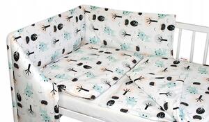 Sada povlečení Baby Nellys 90 x 120 cm bílá