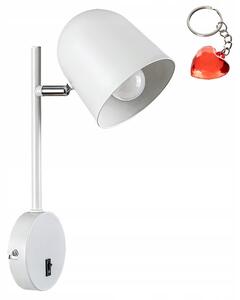 Nástěnné svítidlo Rabalux bílé E14 40 W