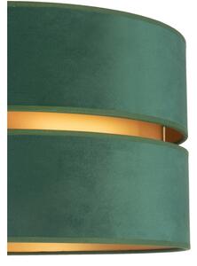 Duolla - Stojací lampa DUO 1xE27/60W/230V pr. 44 cm zelená/béžová