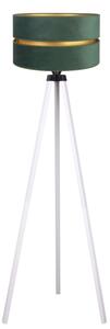 Duolla - Stojací lampa DUO 1xE27/60W/230V pr. 44 cm zelená/bílá