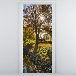 Fototapeta na dveře - Vodní kánal (95x205cm)