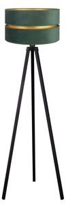 Duolla - Stojací lampa DUO 1xE27/60W/230V pr. 44 cm zelená/wenge