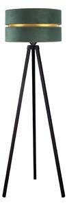 Duolla - Stojací lampa DUO 1xE27/60W/230V pr. 44 cm zelená/wenge