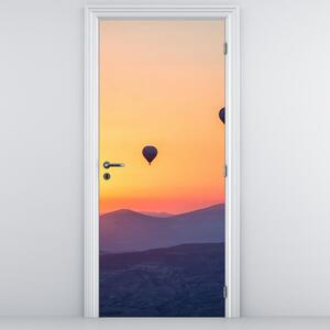 Fototapeta na dveře - Horkovzdušné balóny (95x205cm)
