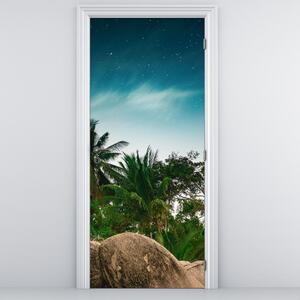 Fototapeta na dveře - Palmy (95x205cm)