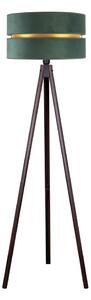 Duolla - Stojací lampa DUO 1xE27/60W/230V pr. 44 cm zelená/wenge