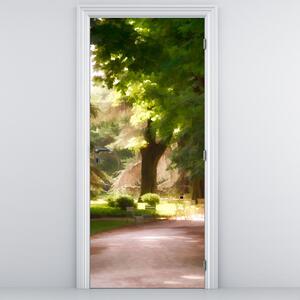 Fototapeta na dveře - Park (95x205cm)