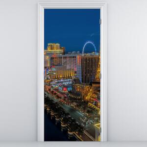 Fototapeta na dveře - Las Vegas (95x205cm)