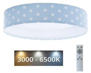 BPS Koncept LED Stmívatelné svítidlo GALAXY KIDS LED/24W/230V hvězdičky modrá/bílá + DO BS0564