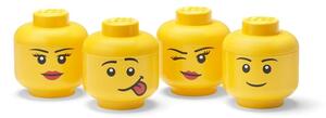 Plastové dětské úložné boxy v sadě 4 ks Multi-Pack - LEGO®