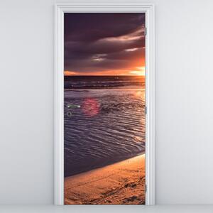Fototapeta na dveře - Západ slunce (95x205cm)