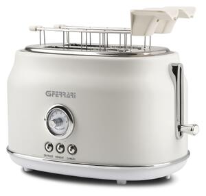 G3Ferrari G1013401 - Topinkovač s dvěma otvory ARTISTA 750W/230V bílá
