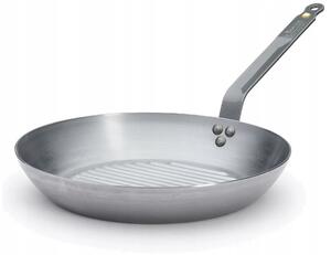 De Buyer Ocelová grilovací pánev MINERAL B 32cm