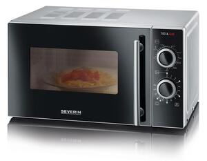 Severin MW 7771 - Mikrovlnná trouba s grilem 700W/230V 20 l černá