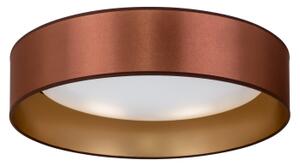 Duolla - LED Stropní svítidlo ROLLER LED/24W/230V pr. 45 cm měděná/zlatá