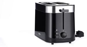Severin AT 9264 - Topinkovač s dvěma otvory 800W/230V nerez/černá