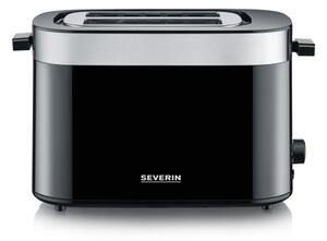 Severin AT 9264 - Topinkovač s dvěma otvory 800W/230V nerez/černá