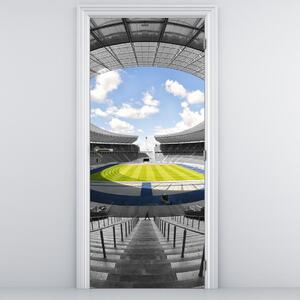 Fototapeta na dveře - Fotbalový stadion (95x205cm)