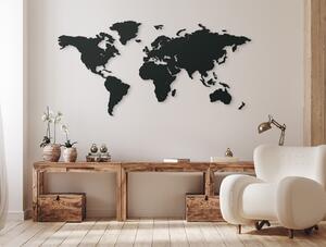 Drevko Mapa světa na zeď