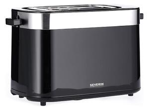 Severin AT 9264 - Topinkovač s dvěma otvory 800W/230V nerez/černá